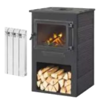 Отопительные печи с водяным контуром купить в Витебске недорого