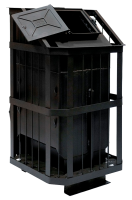 Банная печь с закрытой каменкой в Витебске