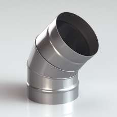 Колено (Отвод) 45 из нерж. ст. 304-1,0 мм купить в Витебске