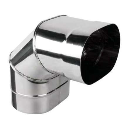 Колено овал. сечения (Отвод) 90 из нерж. ст. 304-1,0 мм, горизонт купить в Витебске