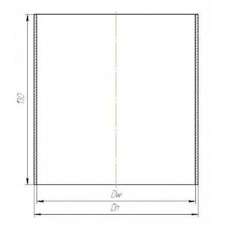 Гильза с конденсатоотводом 2 мм КПД ЧЕРНЫЙ в Витебске