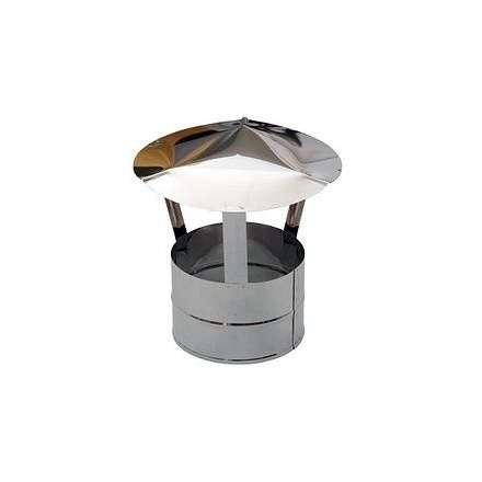 Зонт дымохода из нерж. ст. 430-0,5 мм купить в Витебске