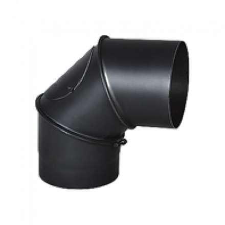 Дымоходное колено (отвод) KAISER PIPES (2мм) трёх-сегментное, поворотное 90° купить в Витебске