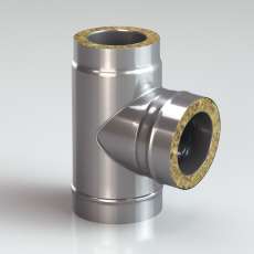 Сэндвич-Тройник 90 AISI 304/430-1.0, изол. 50 мм купить в Витебске