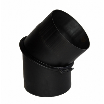 Дымоходное колено (отвод) KAISER PIPES (2мм) сегментное, поворотное 45° купить в Витебске