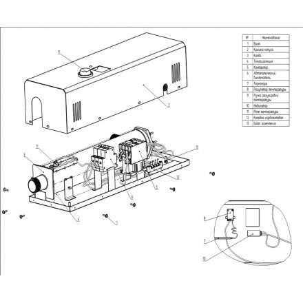 Электрический котёл ElectroVeL ЭВПМ-15_ВКР в Витебске