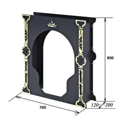 Портал Царь-печи большой стальной в Витебске