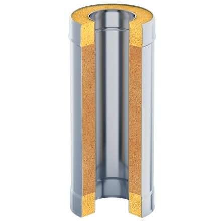 Труба-термо 0,25 м GS AISI 430-430-0,8-0,5 мм в Витебске