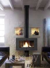 Печь-камин Invicta Antaya в интерьере чугунная Амазонка бай фото в Витебске