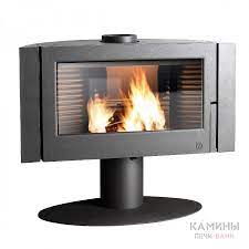 Печь-камин Invicta Antaya в интерьере чугунная Амазонка бай фото в Витебске