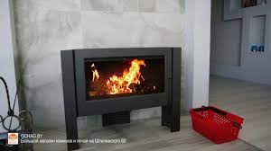 Купить Печь-камин Invicta Itaya в интерьере чугунная в Витебске в Витебске