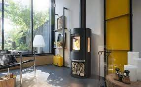 Купить Печь-камин Invicta Poele Neosen Etanche в интерьере чугунная в Витебске в Витебске