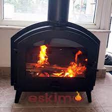 Купить Печь-камин Invicta Stimo в интерьере чугунная в Витебске в Витебске