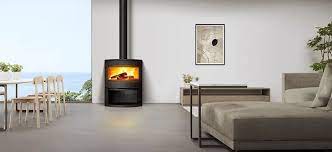 Купить Печь-камин Invicta Boree в интерьере чугунная в Витебске в Витебске