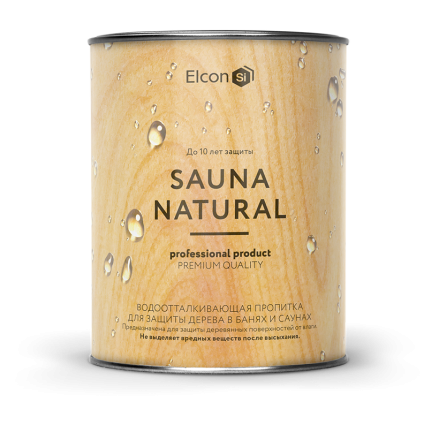 Пропитка для бани и сауны Elcon (Элкон) Sauna Natural 2 л в Витебске