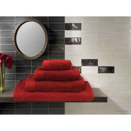 Полотенце махровое 40x70 красное в Витебске