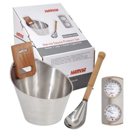 Набор HARVIA SA006 (шайка+черпак+термогигрометр) в Витебске