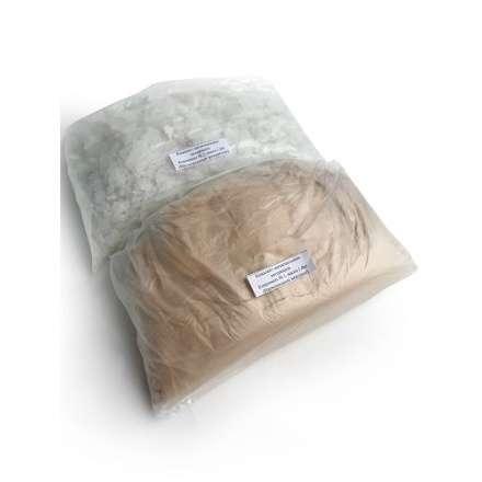 Клей двухкомпонентный для соляных кирпичей (плитки) 3 кг купить в Витебске