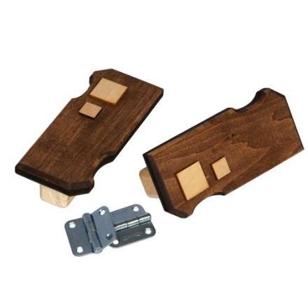 Дверь для бани глухая искусственно состарена 1900х700мм в Витебске