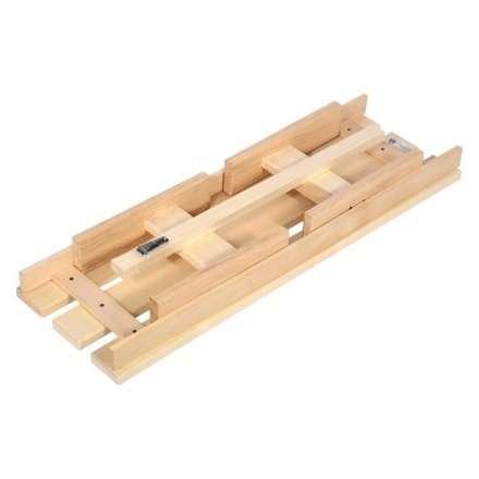 Лавочка разборная 100х33х43 см для бани и сауны (липа) 03600 в Витебске