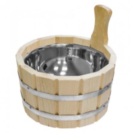 Ушат шайка 3л с нержавеющей вставкой (ЛТ-10) купить в Витебске