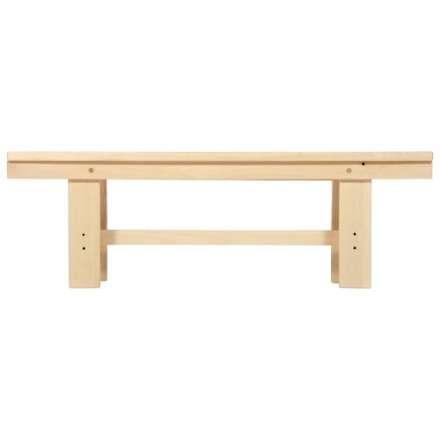 Лавочка разборная 120х33х43 см для бани и сауны (липа) 34002 в Витебске