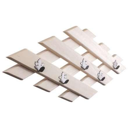 Вешалка Ромб с 5-ю железными кленовыми крючками в Витебске