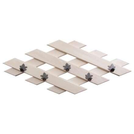 Вешалка Ромб с 5-ю железными кленовыми крючками в Витебске