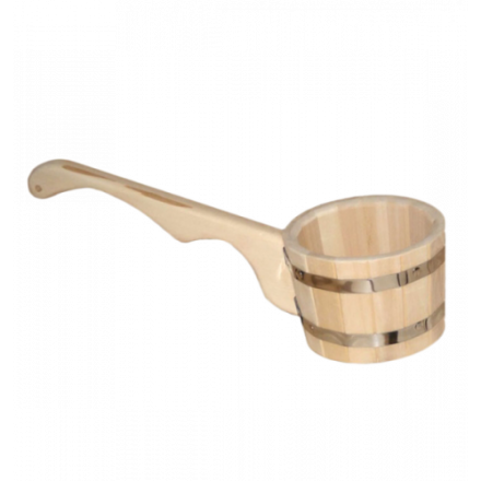 Ковш-черпак 0.6л бондарный с горизонтальной ручкой 03589 купить в Витебске