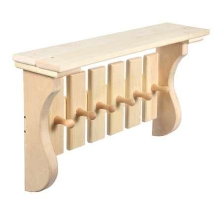 Полка с вешалкой 6 рожков 32412 в Витебске