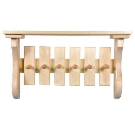 Полка с вешалкой 6 рожков 32412 в Витебске