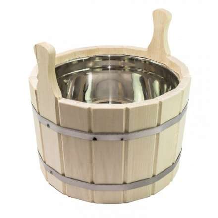 Шайка 10л с нержавеющей вкладкой (ЛТ-9) купить в Витебске