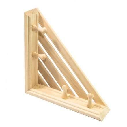 Полка угловая с вешалкой 4 рожка М-46 в Витебске