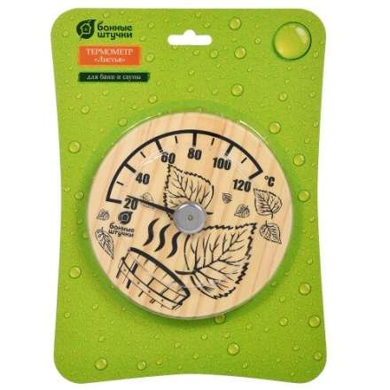 Термометр Листья для бани и сауны 18041 в Витебске