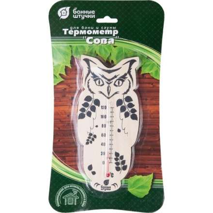 Термометр Сова для бани и сауны 18051 в Витебске