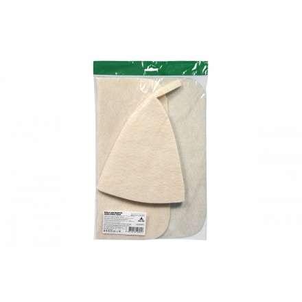 Набор из двух предметов (Шапка, коврик) белый 41217 в Витебске