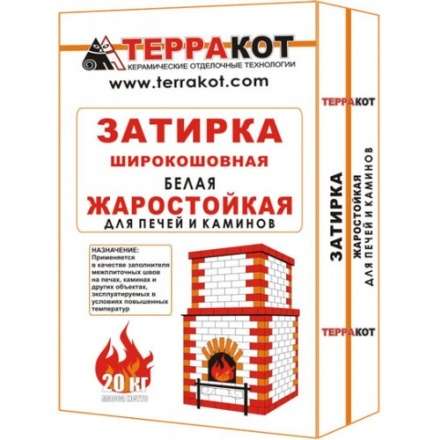 Затирка жаростойкая 5кг купить в Витебске