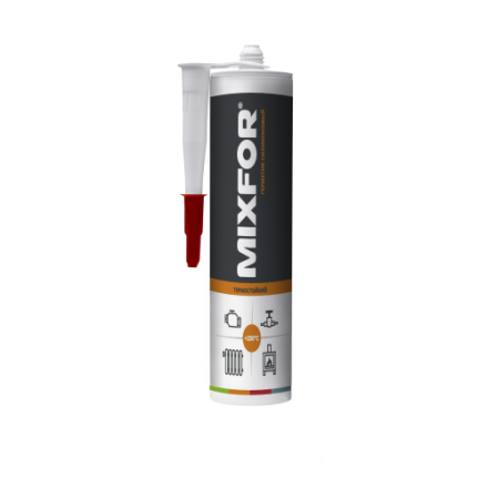Герметик термостойкий силиконовый MIXFOR HiTemp МТ-79 купить в Витебске