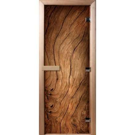 Дверь для сауны Doorwood с фотопечатью A052 1900x700 в Витебске