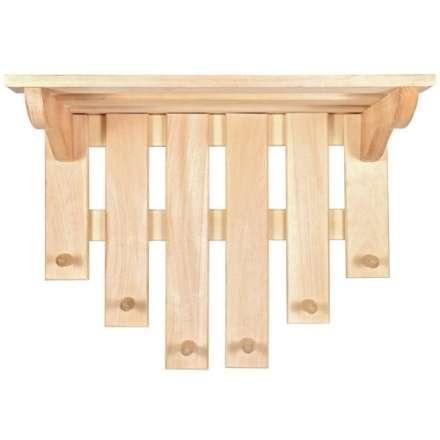 Полка с вешалкой 6 рожков 03580 в Витебске