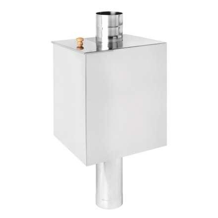 Бак Везувий нерж. 55 л на трубе d120 (прямоуг.) купить в Витебске