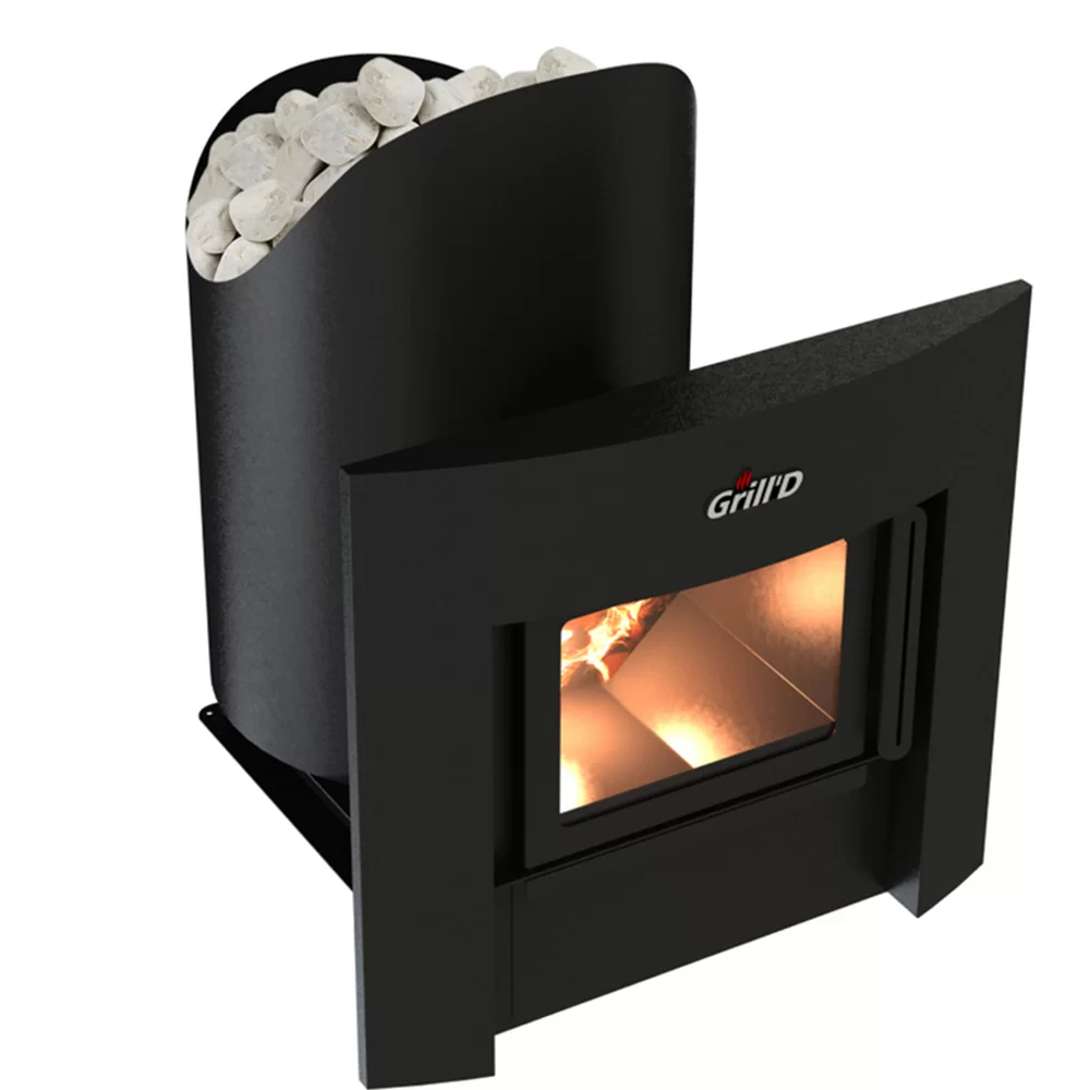 Печь банная Grill'D Aurora 180 Window в Витебске