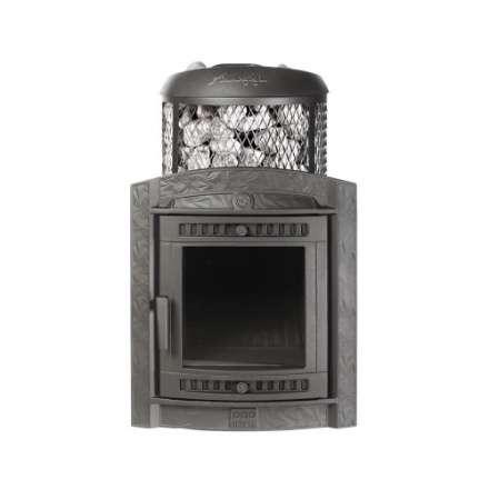 Печь банная ProMetall Атмосфера L комбинированная сетка-ламель Окаменевшее дерево в Витебске