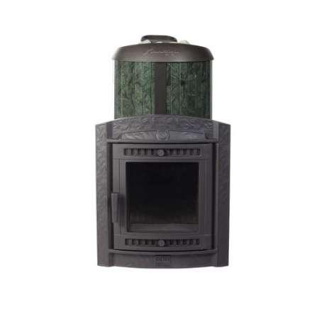 Печь банная ProMetall Атмосфера L+ в ламелях Верде Гватемала наборный рисунок в Витебске