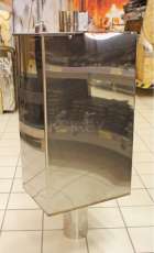 Бак самоварный Прямоугольный d115 мм, 80л; AISI430- 1,0мм в Витебске