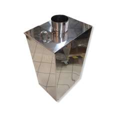 Бак самоварный Прямоугольный d115 мм, 80л; AISI430- 1,0мм в Витебске