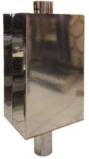 Бак самоварный Прямоугольный d115 мм, 80л; AISI430- 1,0мм купить в Витебске