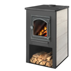 Печь-камин  ЭТНА (ДТ-4С) для дома и дачи купить в Витебске