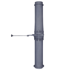 Чугунный шиберный модуль L-1000мм купить в Витебске