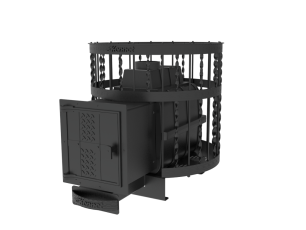 Чугунная банная печь Kennet Бастион 22 сетка витая в Витебске